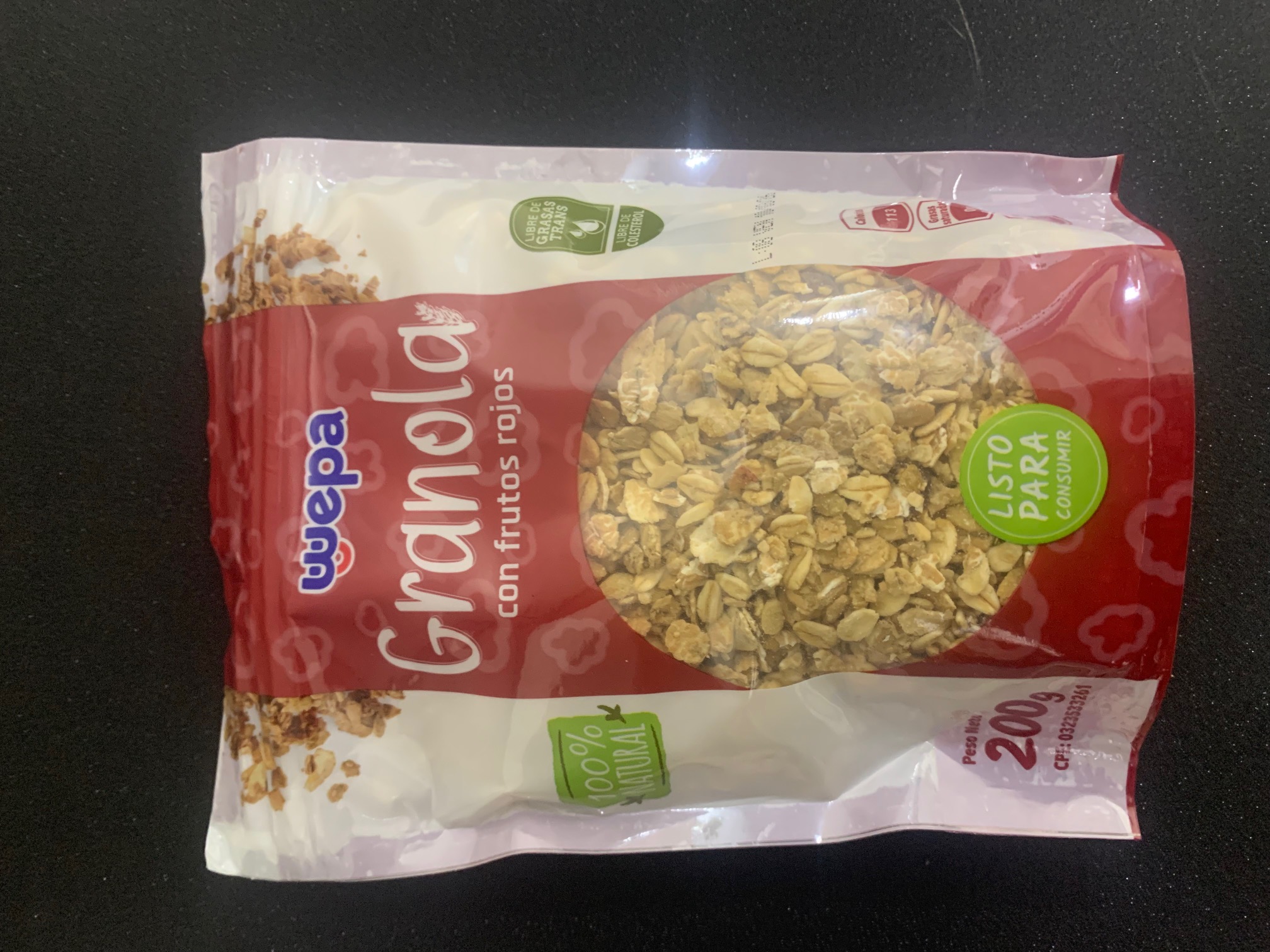 Granola Frutos Rojos 200g