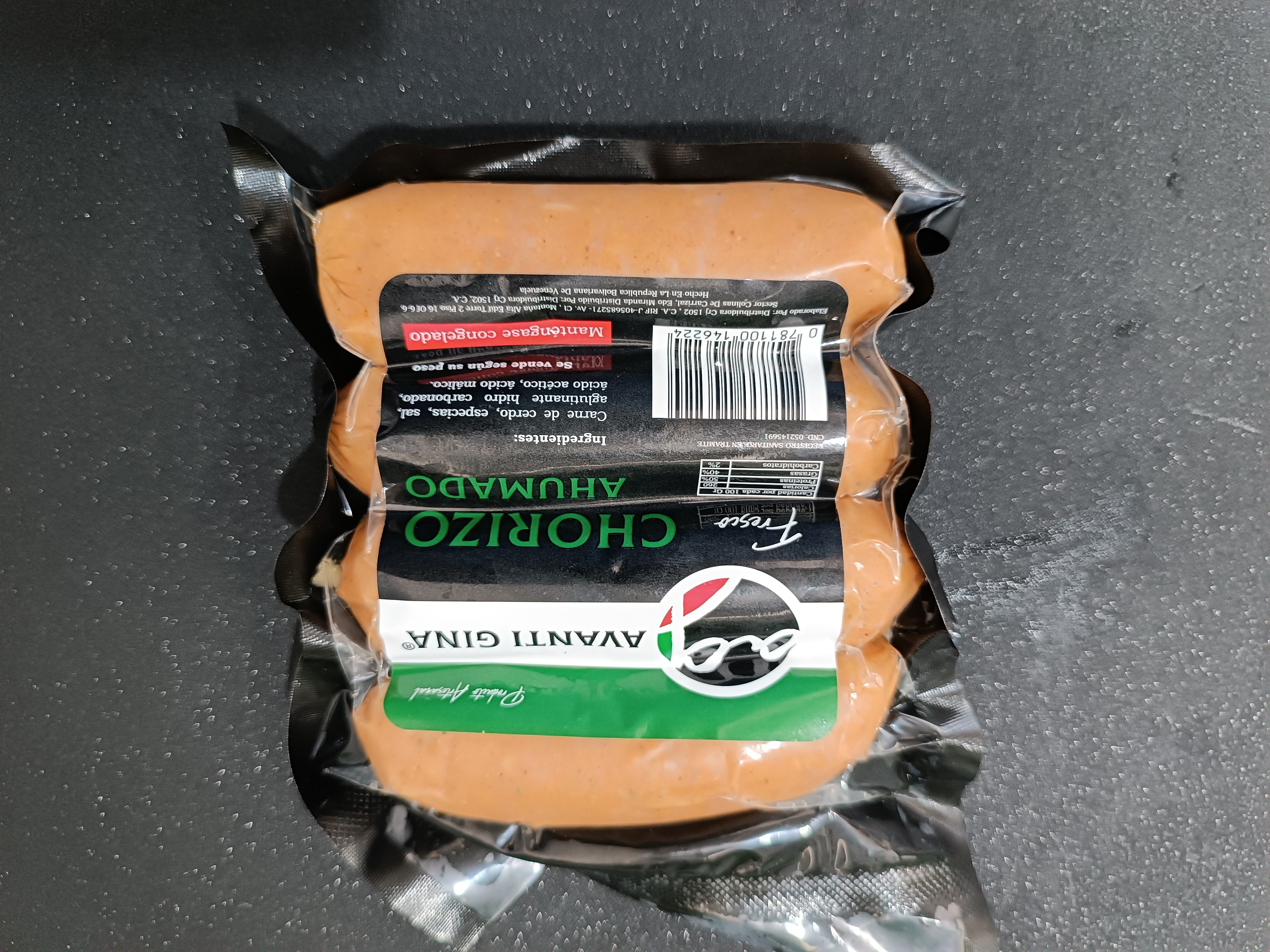 Chorizo Ahumado Avanti Gina