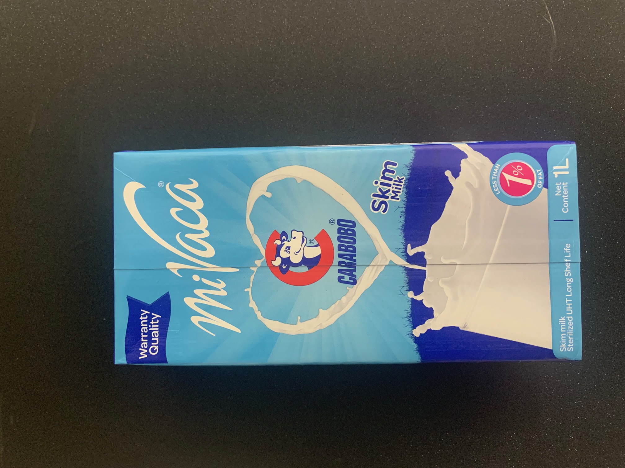 Leche Carabobo Descremada 1lt