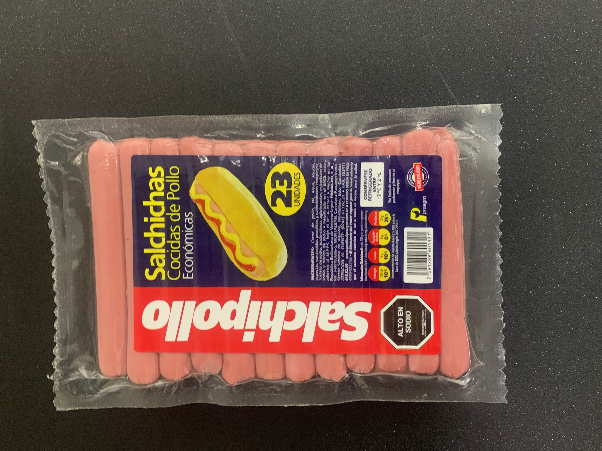 Salchipollo del Corral 225gr