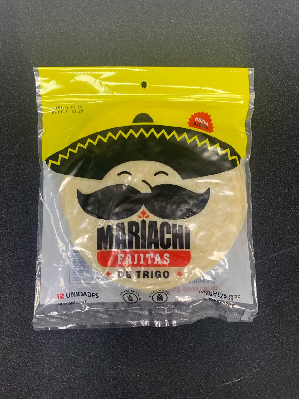 Fajitas de Trigo Mariachi 330gr