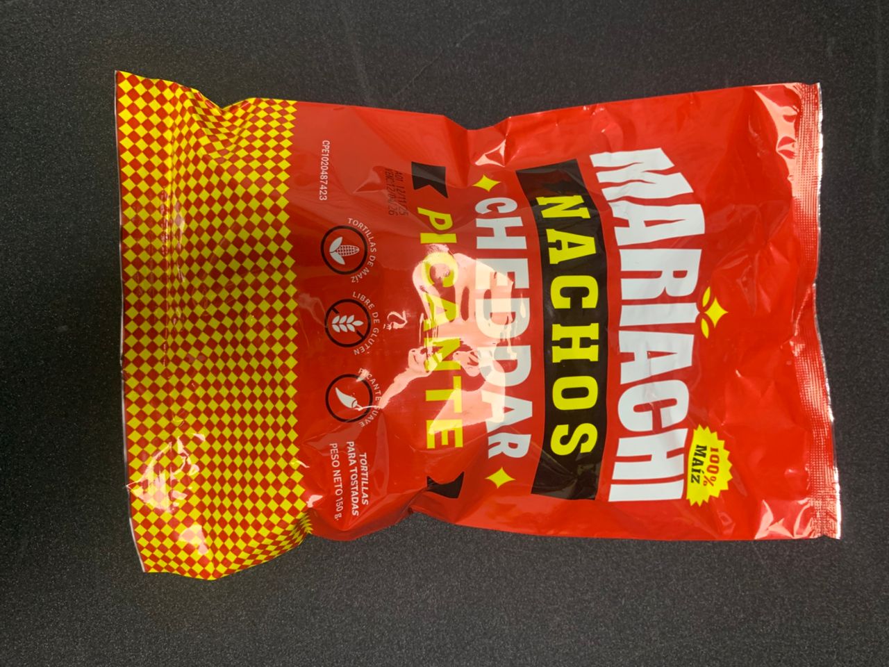 Mariachi Nachos Cheddar Picante 150g