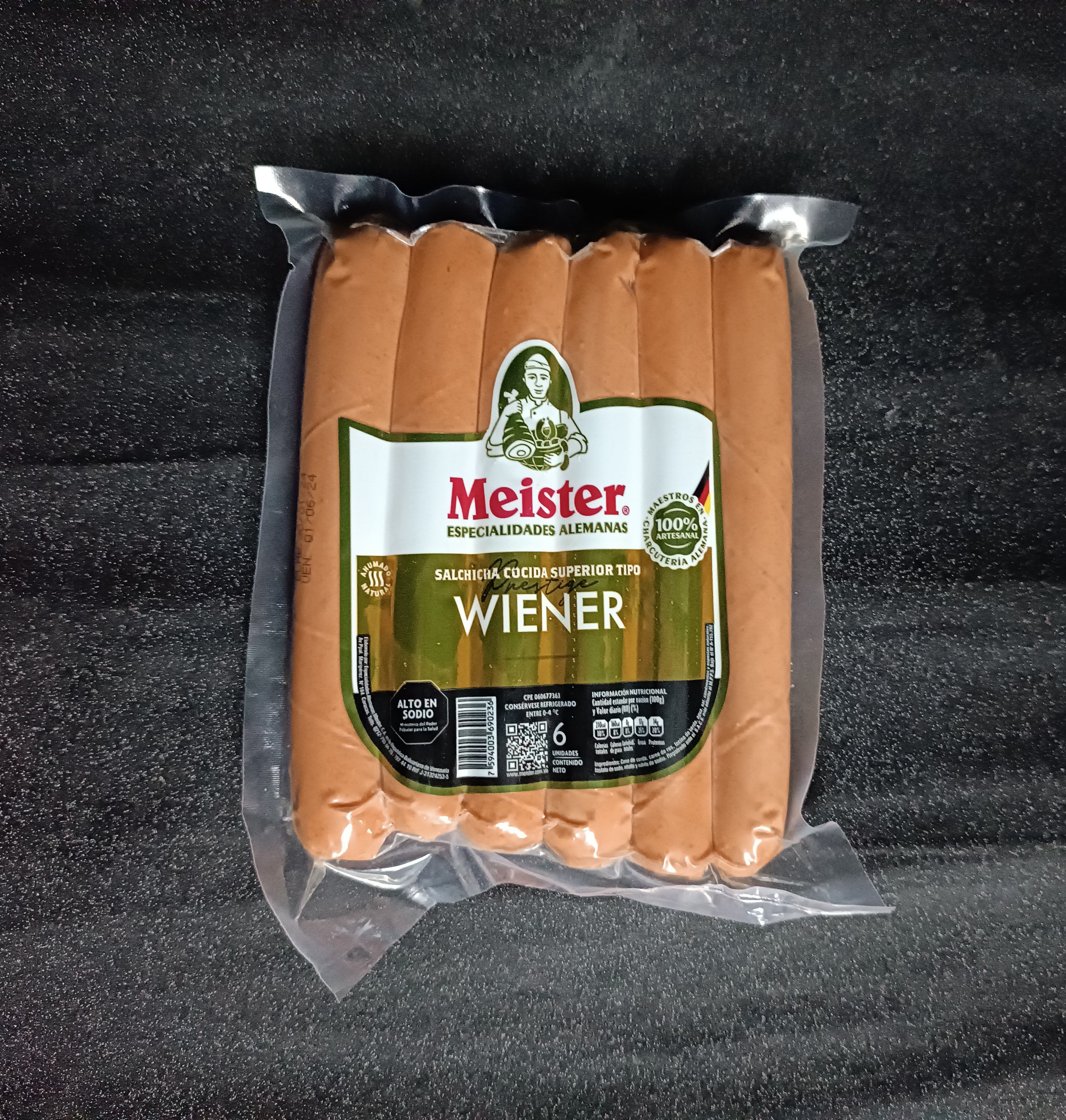 Salchicha Wiener Meister 5 und