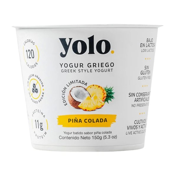 Yogurt Yolo Piña Colada 150gr