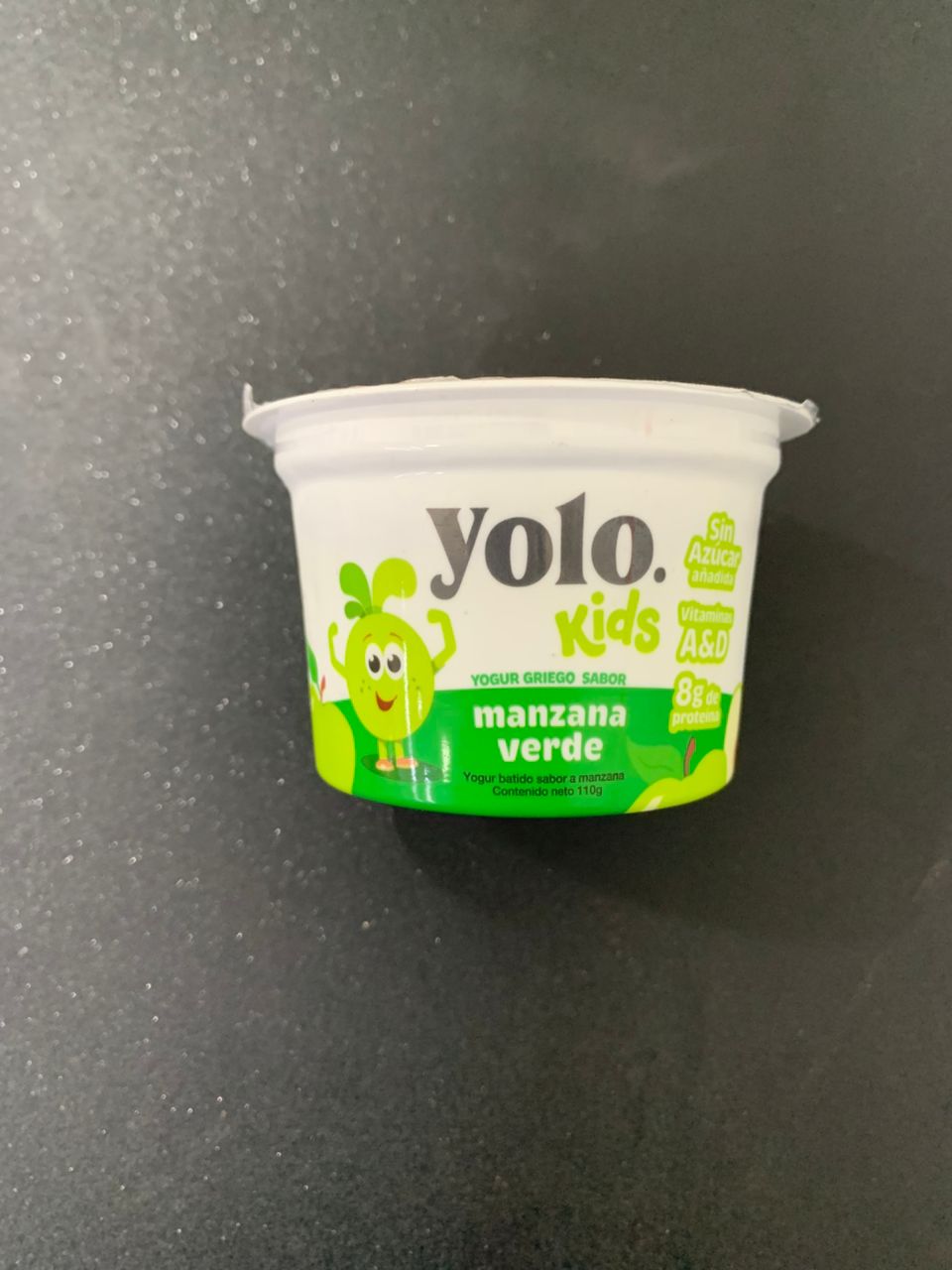 Yogurt Yolo Kids Manzana Verde 110g