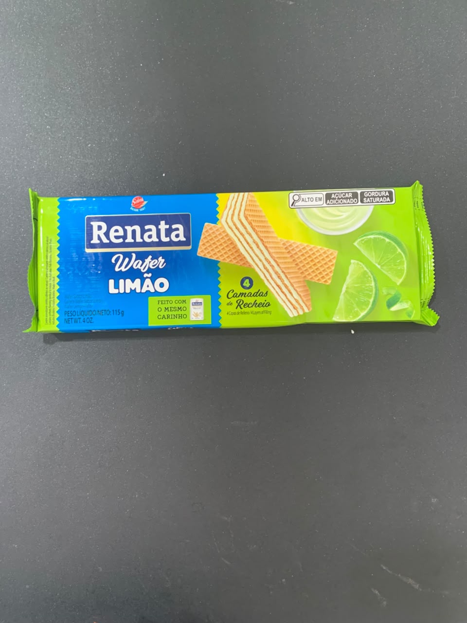 Galletas Wafer Limon Renata