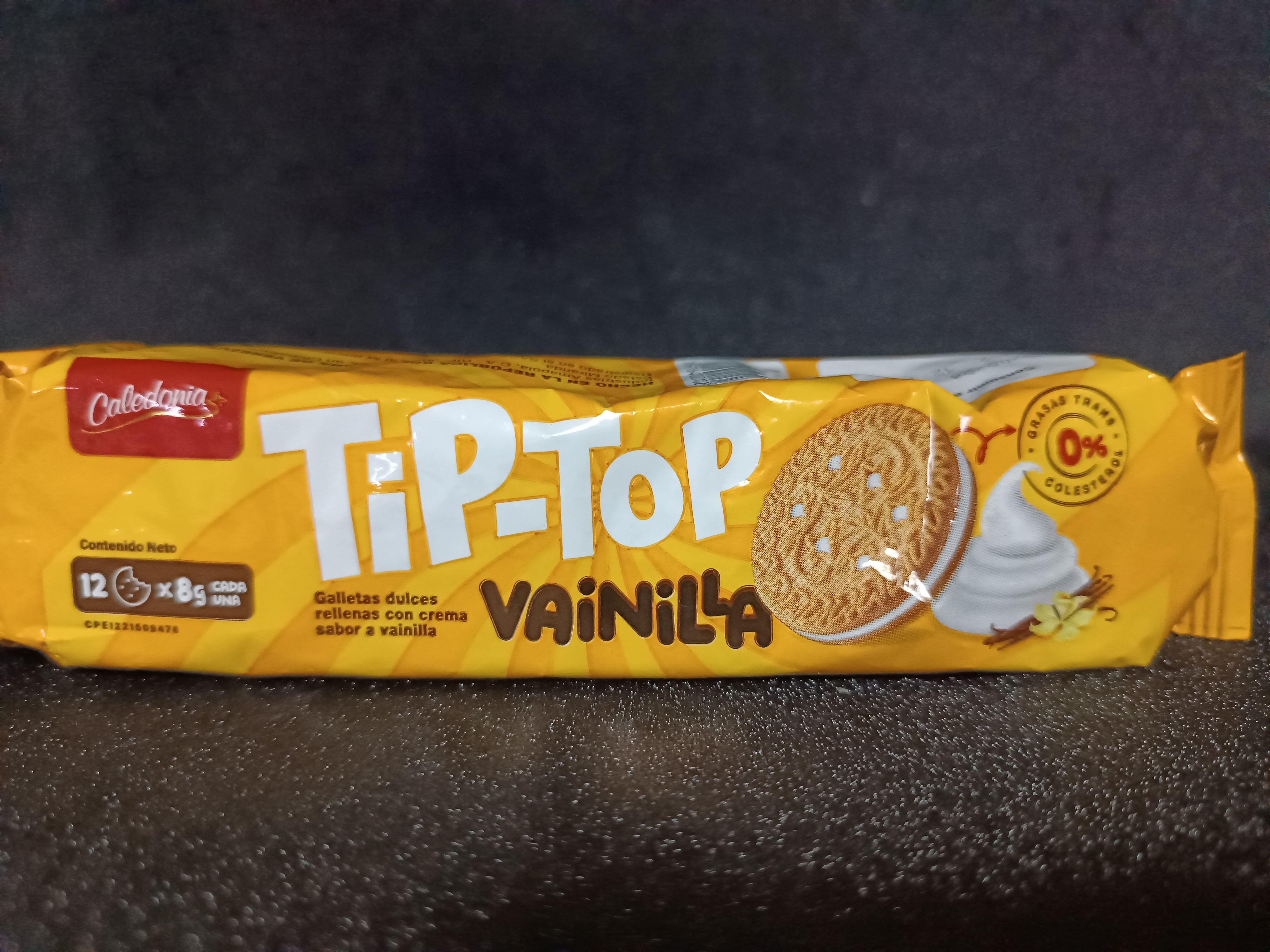 Galletas TipTop Vainilla 80gr