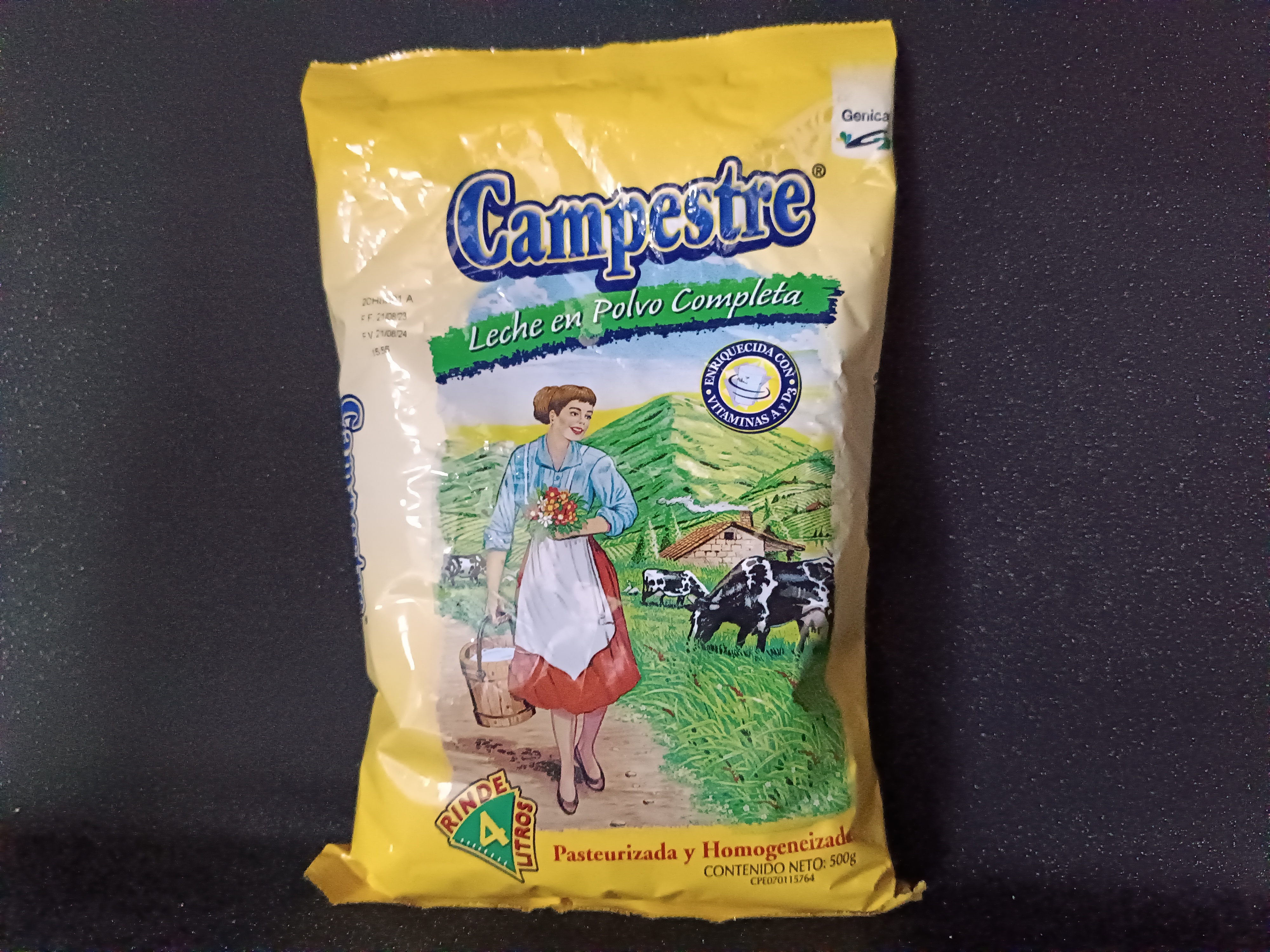 Leche Comp Campestre 500g